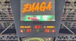 ONE-TEAM: ogled košarkarske tekme med ekipama KK Cedevita Olimpija in KK Crvena Zvezda