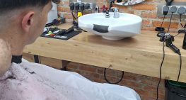 ONE-TEAM: striženje v brivnici BUNKER BARBERS
